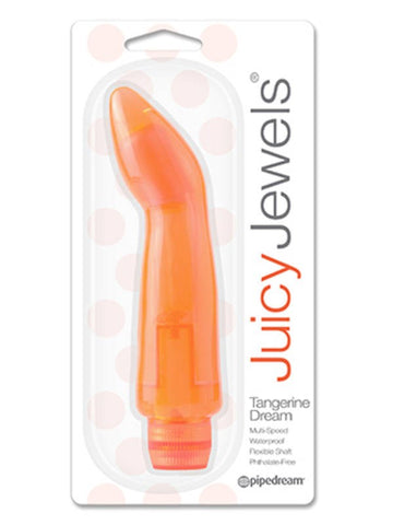 Pipedream Juicy Jewels Tangerine Dream Female Massager - Waterproof Vibrators