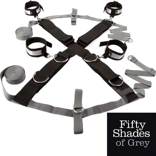 Keep Still Over the Bed Cross Restraint Cuffs and Restraints