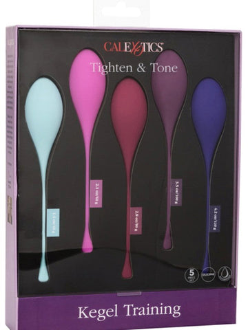 Kegel Training 5-Piece Set - Love Eggs and Kegel Exercisers