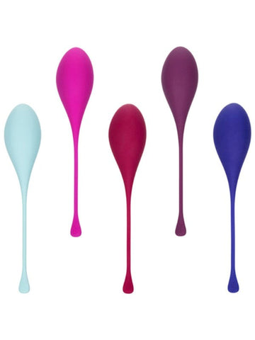 Kegel Training 5-Piece Set - Love Eggs and Kegel Exercisers