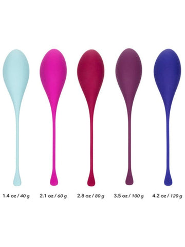 Kegel Training 5-Piece Set - Love Eggs and Kegel Exercisers