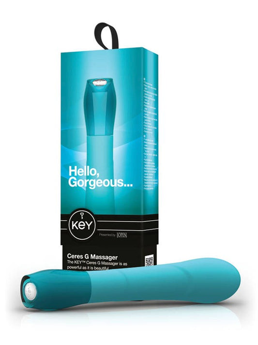 Key By Jopen Ceres G-Massager Robin Blue - G-Spot Vibrators