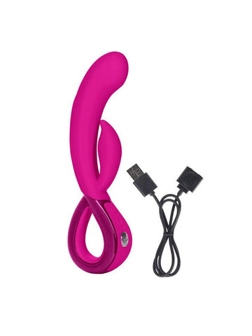 Key by Jopen Leia Vibrator Lavender - Rabbit Vibrators