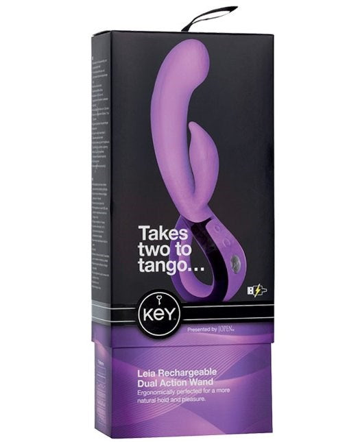 Key by Jopen Leia Vibrator Lavender Rabbit Vibrators