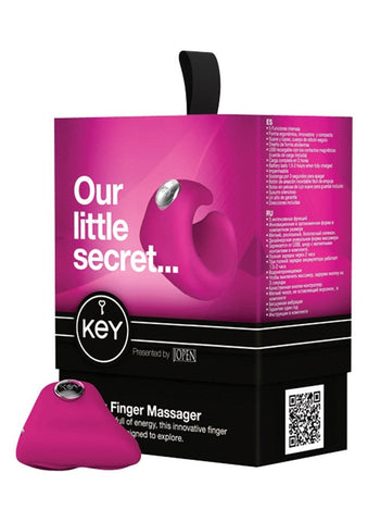 Key by Jopen Pyxis Finger Massager Robin Blue - Finger and Tongue Vibrators