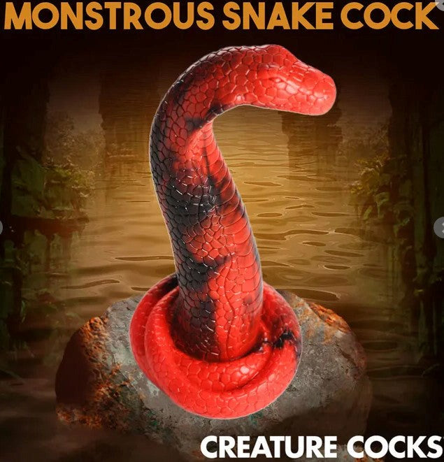 King Cobra Silicone Dildo Non-Realistic Dildos