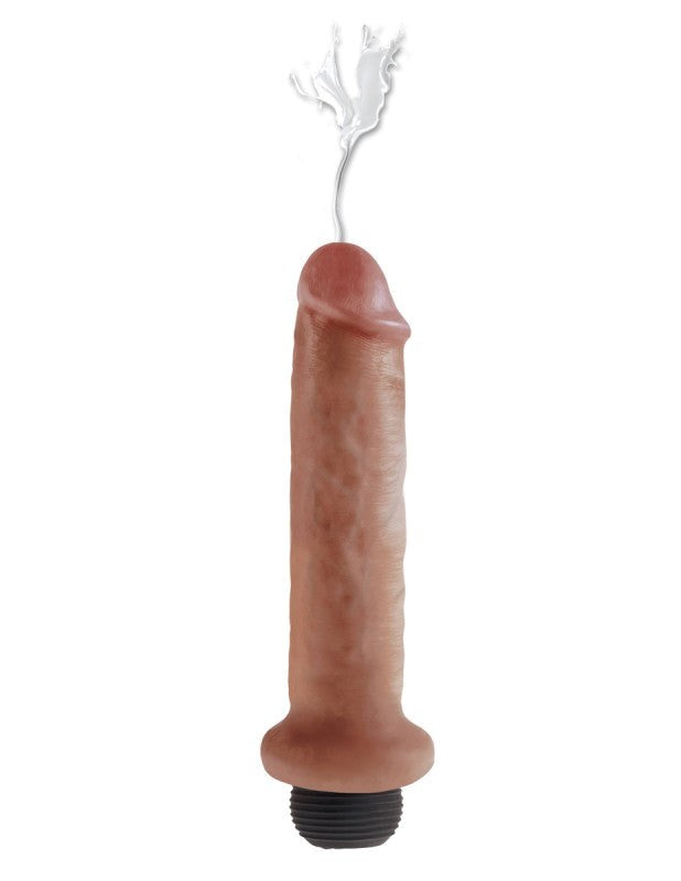 King Cock 7 in. Squirting Cock Tan Realistic Dildos