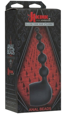 Kink Silicone Wand Attachment Anal Beads - Body Wands