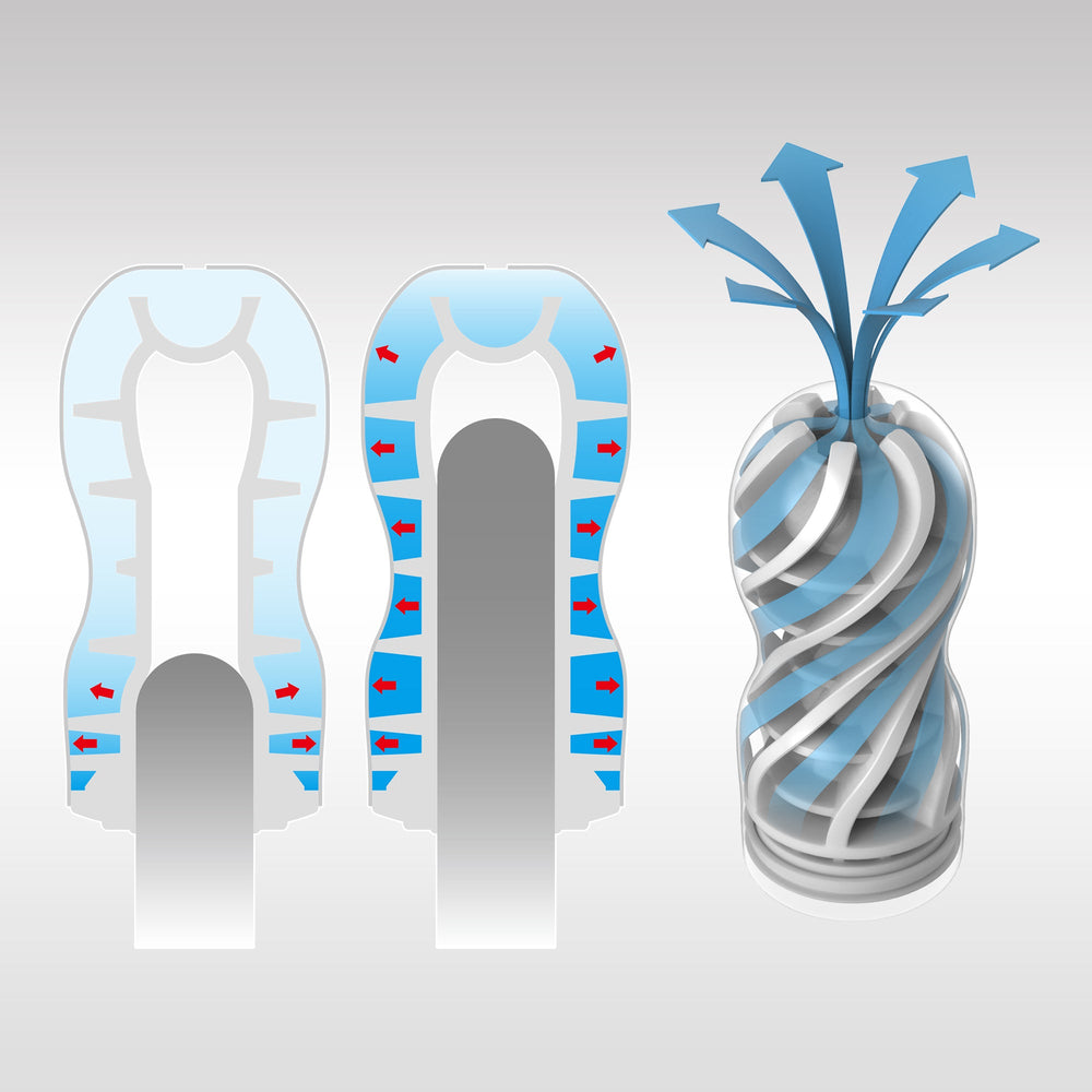 TENGA Air Flow Cushion Design Male Masturbation Cup Masturbators and Strokers