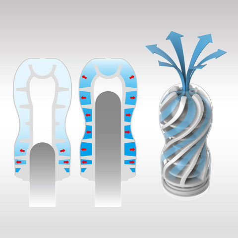 TENGA Air Flow Cushion Design Male Masturbation Cup - Masturbators and Strokers
