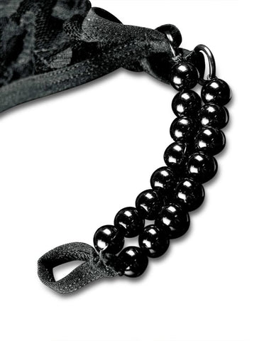 Pipedream HOOKUP Crotchless Pleasure Pearls Panties - Strap On Sextoys