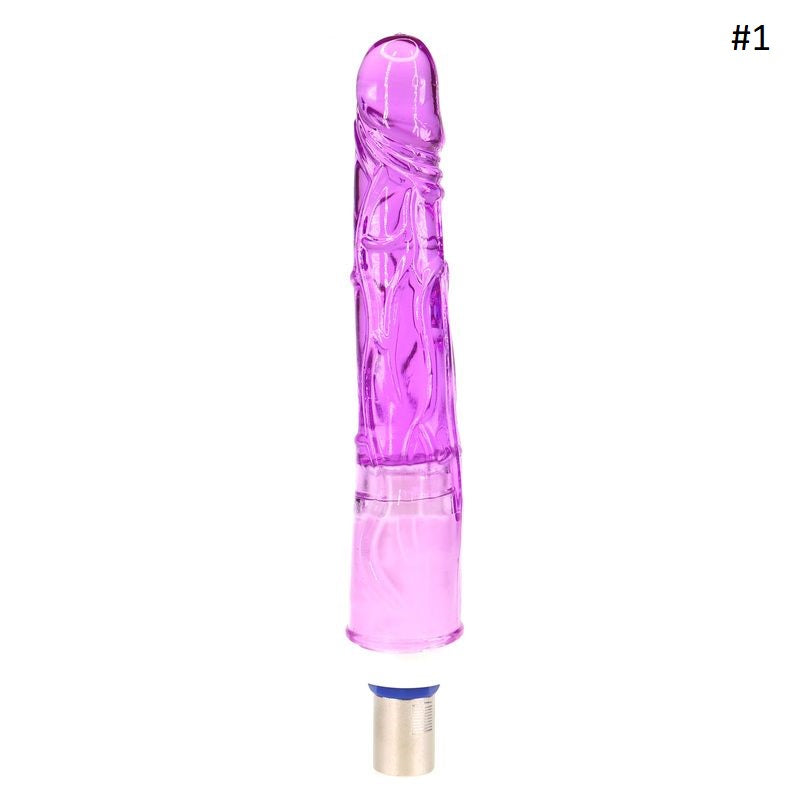 Sex Machine 3 Pin Non Realistic Attachments #01 Non-Realistic Dildos