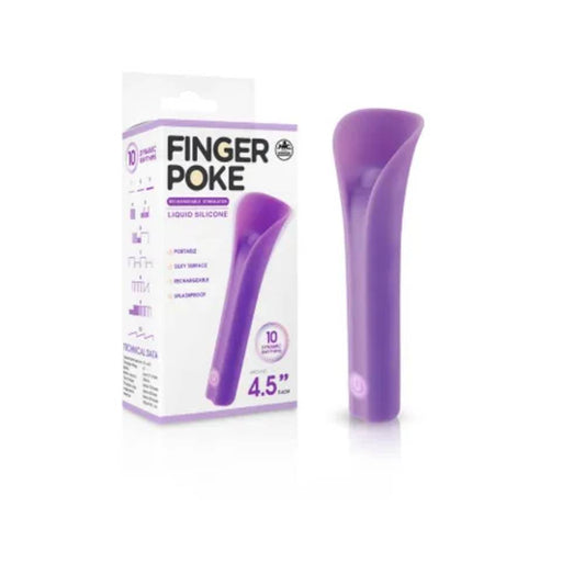 Excellent Power Finger Poke 11.4 cm Multi Function Bullet Vibrator - Bullet Vibrators