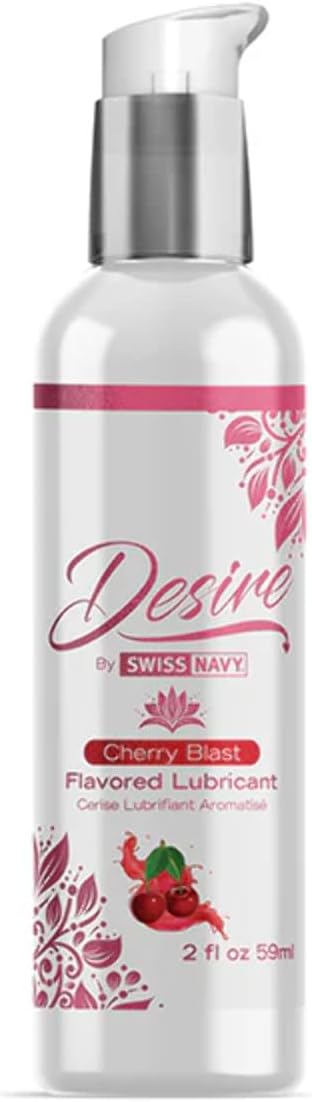 Swiss Navy Desire Cherry Blast Water Based Intimate Lubricant Water Based Lubes