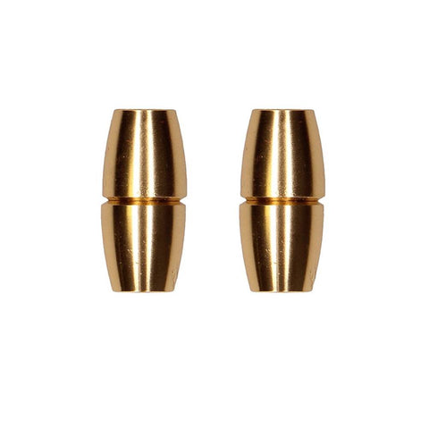 Shots Toys Sensual Cylinder Magnetic Nipple Clamps - Nipple and Clit Clamps