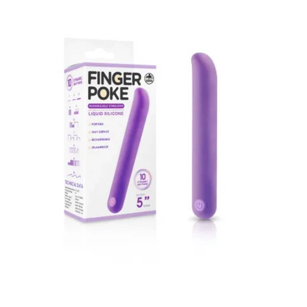 Excellent Power Finger Poke 12.7 cm USB Rechargeable Bullet Massager Bullet Vibrators