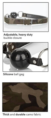Colt Camo Ball Gag - Bondage Gags and Bits