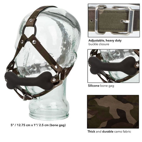 Colt Camo Bone Gag - Bondage Gags and Bits