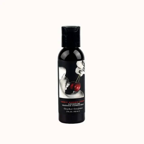 Earthly Body Edible Flavoured Massage Lotion 60 ml - Massage Oils and Lubricants