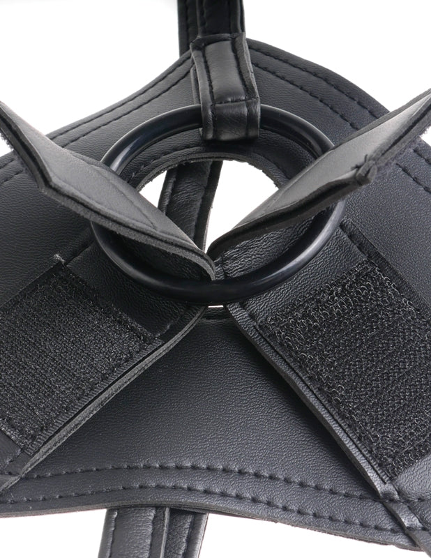 King Cock Strap-On Harness with 7 inch Cock Realistic Dildos