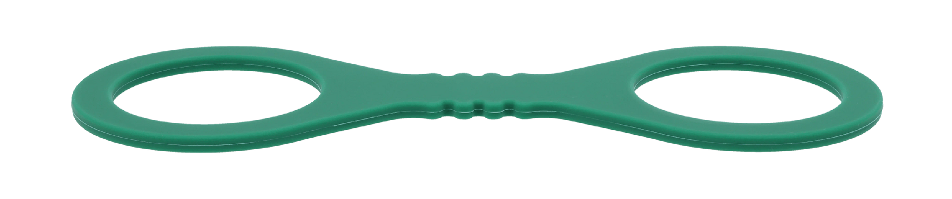 Sex & Mischief Indica Silicone Bondage Hand Cuffs Green - Cuffs And Restraints