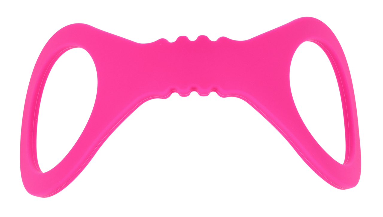 Sex & Mischief Hot Pink Fetish Play Silicone Hand Cuffs - Cuffs And Restraints