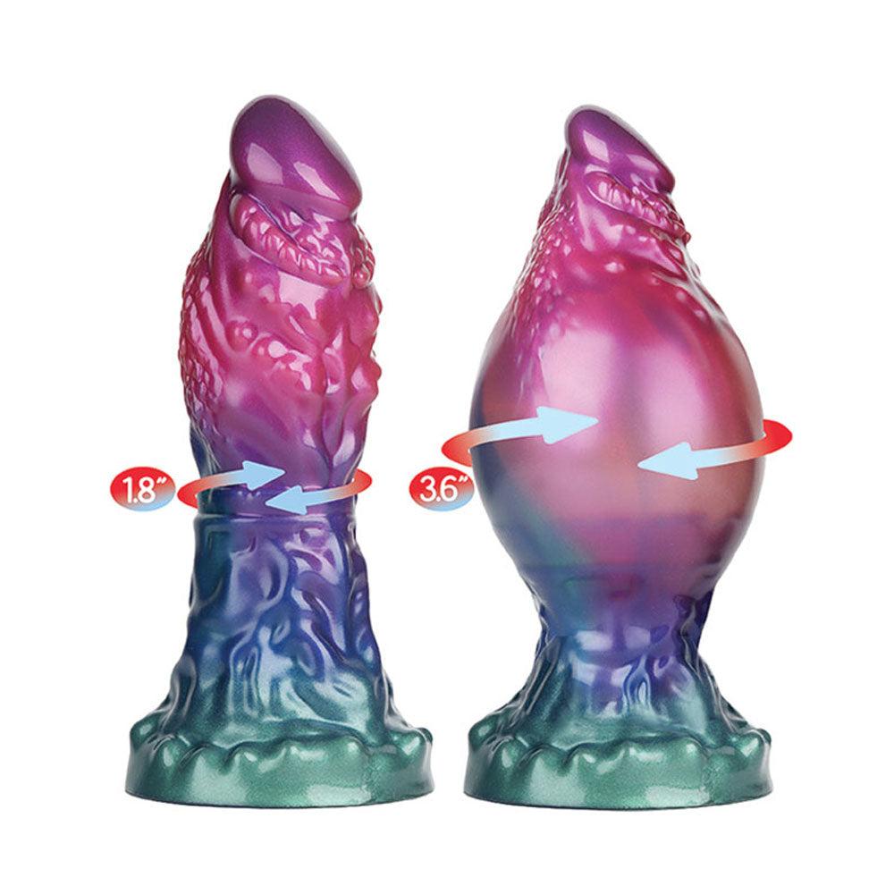 Icon Brands Alien Nation Expandor Coloured Inflatable Dildo - Realistic Dildos