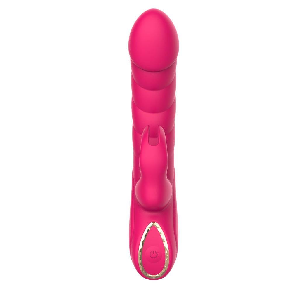 Party Up MONICA USB Rechargeable Rabbit Vibrator Pink Rabbit Vibrators