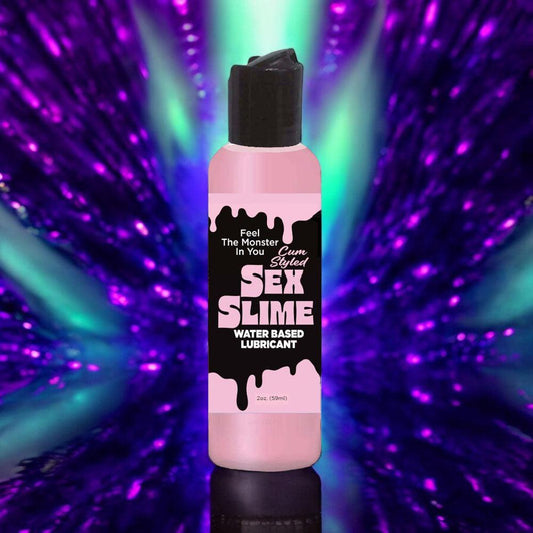 Little Genie Sex Slime Cum Style Creature Lubricant Pink - Water Based Lubes