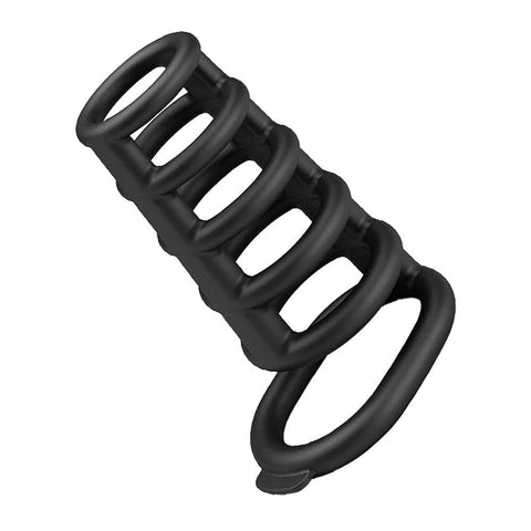 Party Up KIM Mens Stretchy Cock Ring Cage - Stretchy Cock Rings