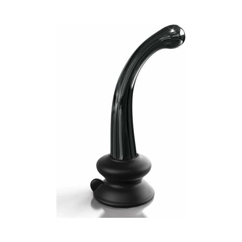 Pipedream Icicles No. 87 Glass Suction Cup G Spot Wand - Glass Sex Toys