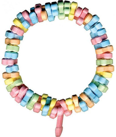 Hott Products Dicky Charms Edible Penis Candy Bracelet - Party Gifts and Novelties