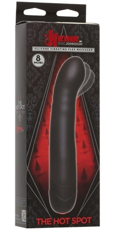 Kink The Hot Spot Silicone Vibrating Flex Massager Waterproof Vibrators