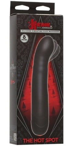 Kink The Hot Spot Silicone Vibrating Flex Massager - Waterproof Vibrators