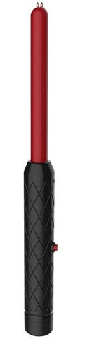 Kink The Stinger Electro-Play Wand Black and Red - Electro Sex