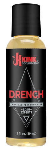 Kink Wet Works Drencher - Silicone Squirting Cock Black - Realistic Dildos