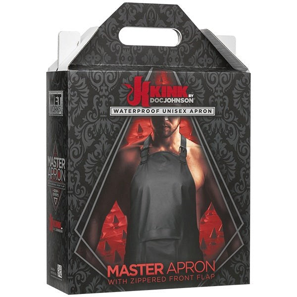 Kink Wet Works Master Apron Black His Fetish