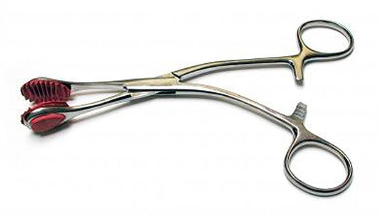 KinkLab Forceps with Rubber Tips - Nipple and Clit Clamps