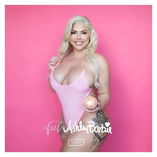 Kiiroo Feel Ashley Barbie - Textured Stroker for Unparalleled Intimacy - Masturbators and Strokers