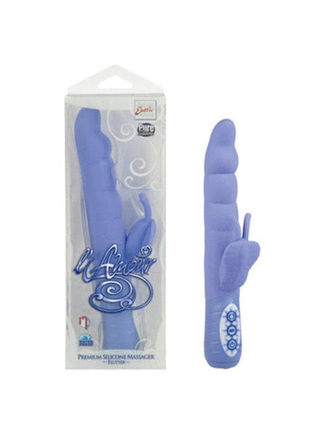 L'amour Premium Silicone Massager Flutter - Rabbit Vibrators