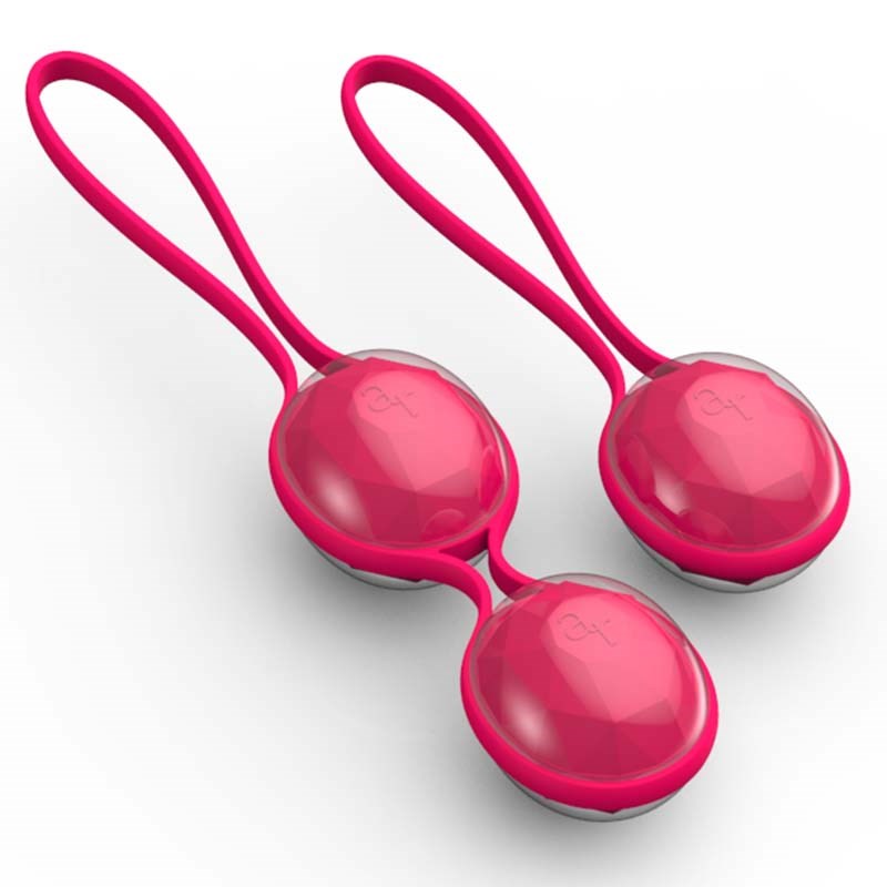 L'Amourose Mya Beads Plum Love Eggs and Kegel Exercisers