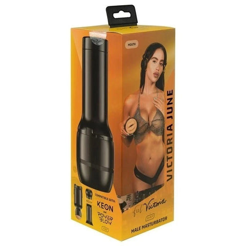 Lifelike Pleasure with Kiiroo Feel Victoria June Intimate Sleeve - Masturbators and Strokers