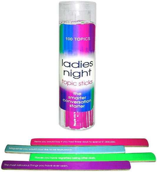 Ladies Night Topic Sticks Bachelorette and Bucks