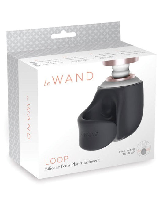 Le Wand Loop Silicone Penis Play Attachment - Personal Massagers
