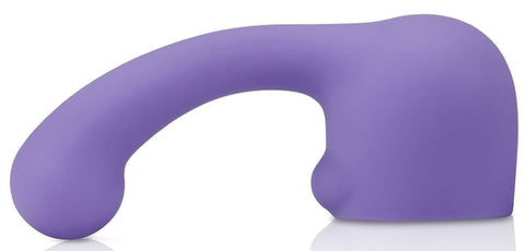 Le Wand Petite Curve Weighted Silicone Attachment Violet - Vibrator Accessories