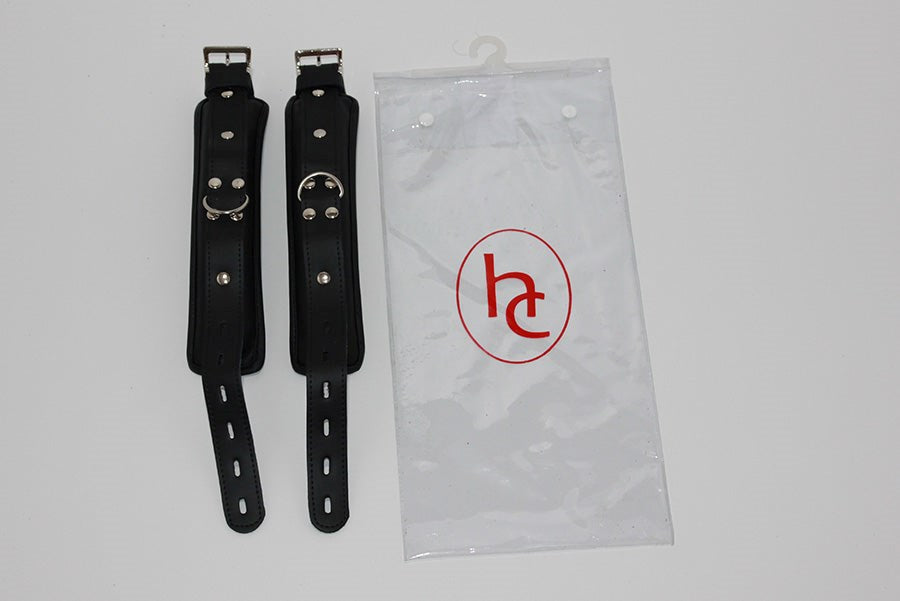 Leather Bondage Wrist/Ankle Restraints Cuffs and Restraints