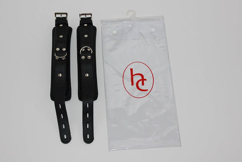 Leather Bondage Wrist/Ankle Restraints - Cuffs and Restraints