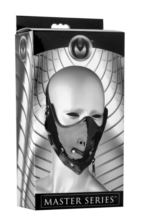 Lektor Zipper Mouth Muzzle - Bondage Hoods