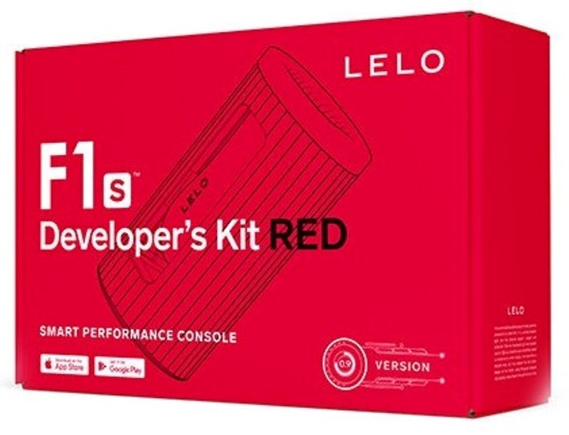 Lelo F1s Developers Mens Masturbator Kit - RED Sex Kits