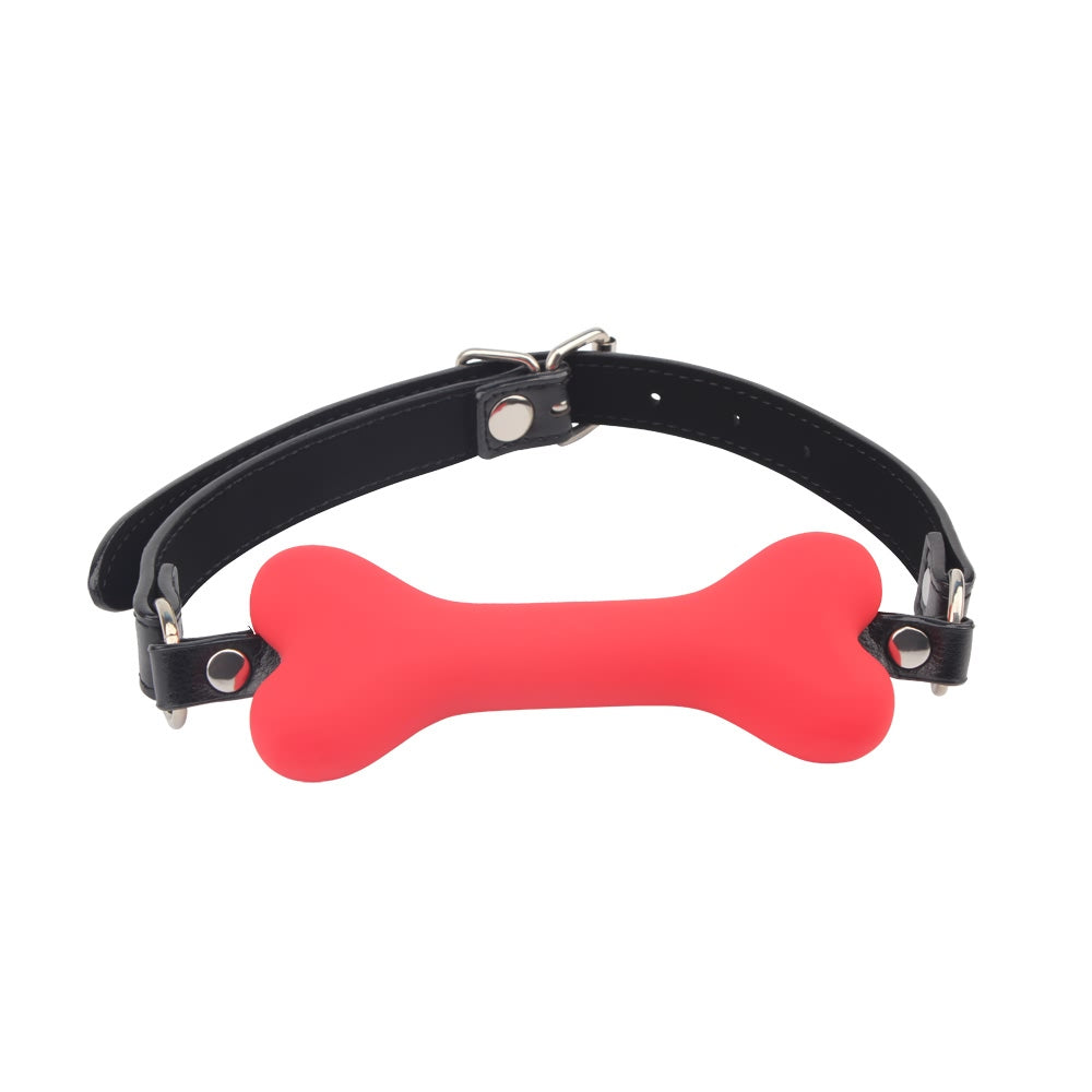 Behave Doggie Bone Adjustable BDSM Play Bit Gag Bondage Gags and Bits